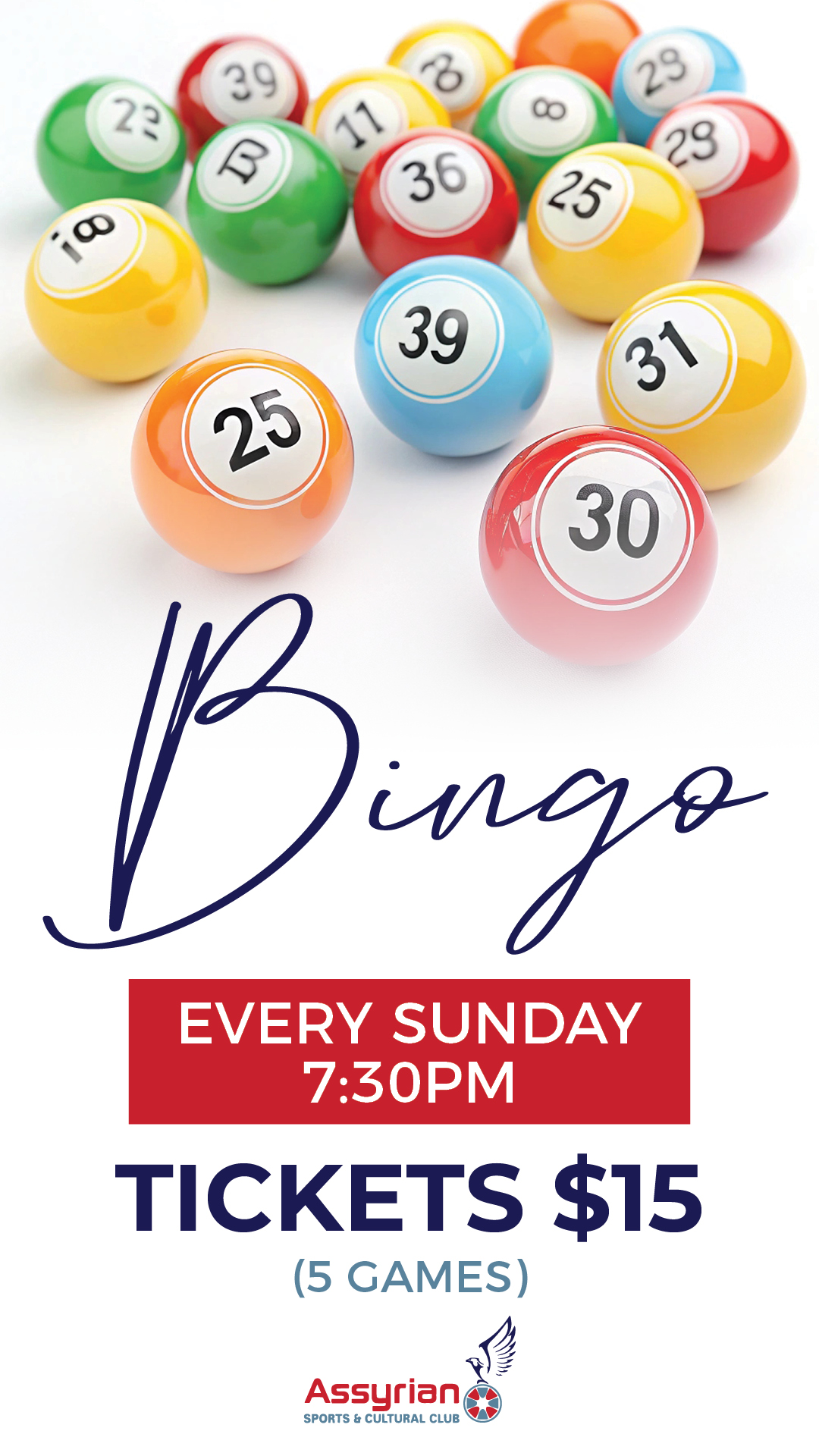 Bingo – Sunday