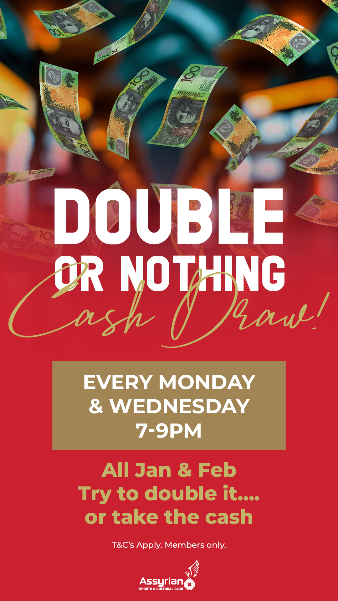 Double or Nothing Cash Draw